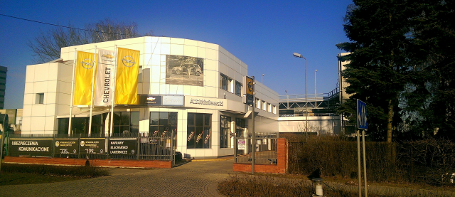 Salon i serwis Opel, Chevrolet Warszawa, mazowieckie. A.J