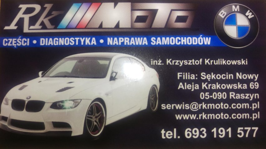 Serwis, naprawa aut marki BMW Sękocin Nowy, mazowieckie