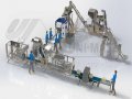 Frozen berry cleaning and packing line