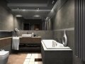 łazienka-nowoczesna surowość