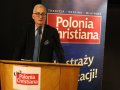 Kluby Polonia Christiana goszczą wielu znamienitych prelegentów jak np. prof. Jacek Bartyzel