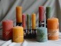 Świece zapachowe,różne kolekcje kolorów i zapachów