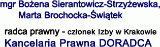 Radca Prawny Bożena Sierantowicz-Strzyżewska, Marta Brochocka-Świątek